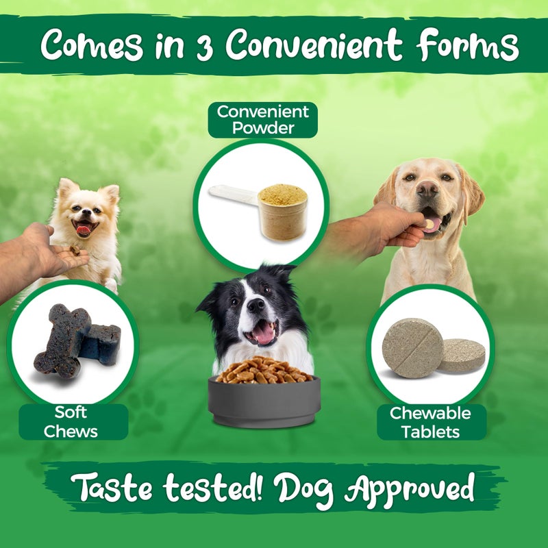 Vital Planet - Hip and Joint Soft Chews for Dogs, with Glucosamine, MSM, and Collagen from Green-Lipped Mussel - 30 Bacon Flavored Soft Chews - Image 5